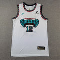 Ja Morant# 12 Memphis Grizzlies White City Edition Swingman Embroidered Jersey