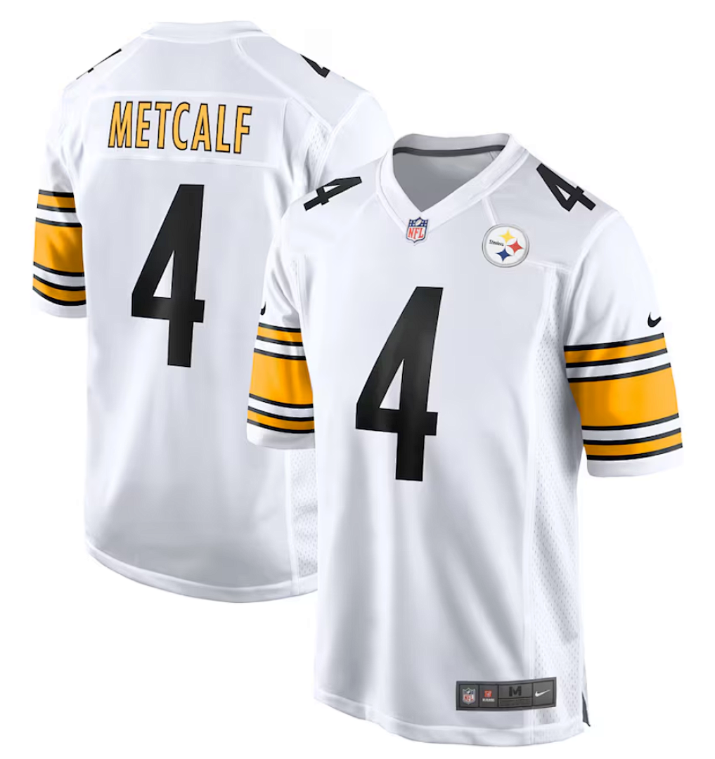 DK Metcalf #4 Pittsburgh Steelers Jersey