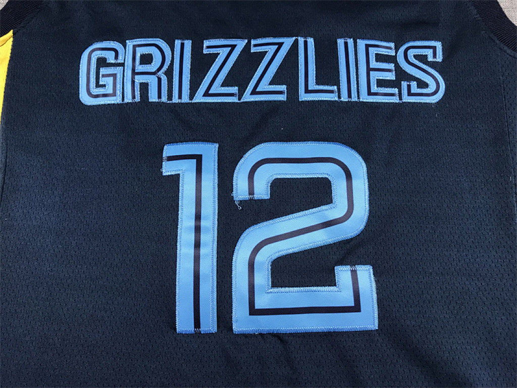 Ja Morant# 12 Memphis Grizzlies  City Edition Swingman Embroidered Jersey