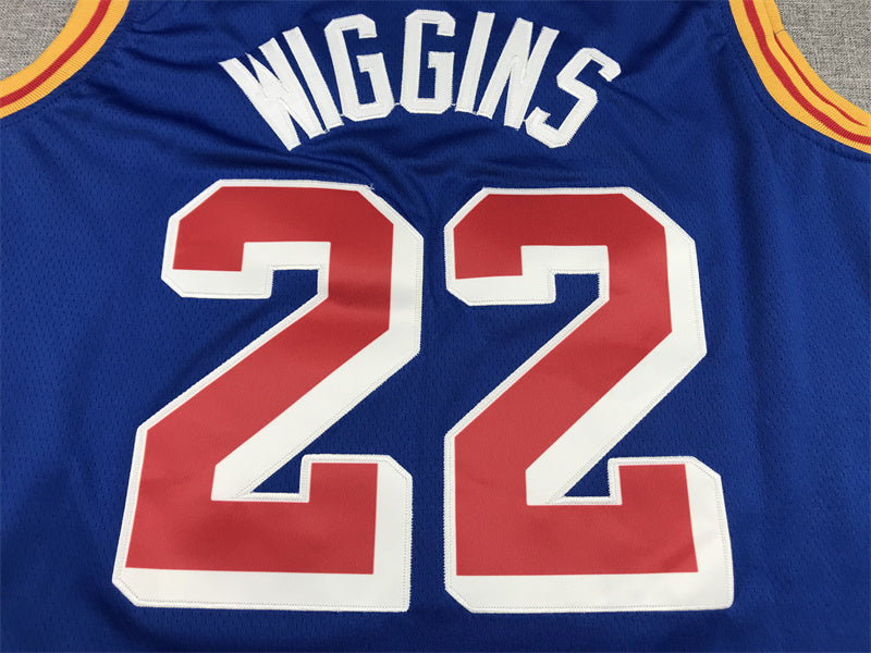 Golden State Warriors Andrew Wiggins #22 75th Anniversary City Edition Swingman Jersey ― Embroidered
