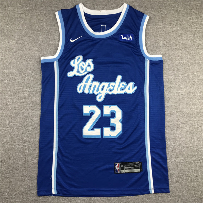 LeBron James #23 Los Angeles Lakers City Edition Swingman Jersey - Embroidered