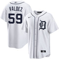 Framber Valdez Detroit Tigers Home Jersey - White